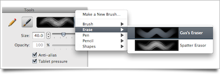 Brush List